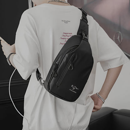 Zoli Kangroo Crossbody Bag for Men – Fashion PVC Chest Bag by Zuolidaishu