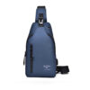 Zoli Kangroo Crossbody Bag for Men – Stylish Waterproof PVC Chest Bag with USB Port by Zuolidaishu