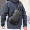 Oxford Crossbody Sling Bag – Water-Resistant & USB-Enabled Sling Bag for Men & Women