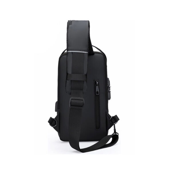 Oxford Crossbody Sling Bag – Water-Resistant & USB-Enabled Sling Bag for Men & Women